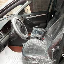 Car Seat Cover Disposable Soft Plastic