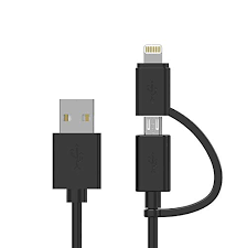 Ronymarxapple Mfi Certified 2 In 1 Iphone Charger Lightning Cable And Micro Usb To Usb Charger Cord Compatible Iphone X 8 8 Plus 7 Plus Nexus Lg Htc Android Data Cable 2 In 1 Black 6ft Dailymail