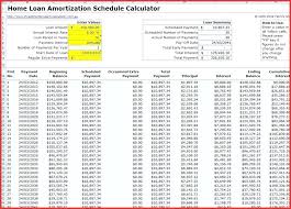 Vehicle Loan Calculator Excel Template Student Amortization Schedule
