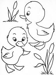 Tuyển tập tranh tô màu con vịt đẹp nhất - Tranh Tô Màu cho bé