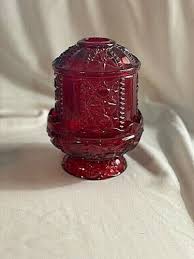Vintage Indiana Glass Ruby Red Fairy