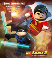 Nightwing uses batons that combine and make a staff as a weapon. Dlc Expansions Lego Batman 2 Dc Super Heroes Wiki Guide Ign
