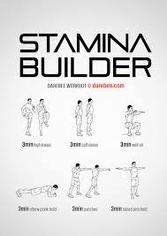 These are very useful for football players. Stamina Builder Workout