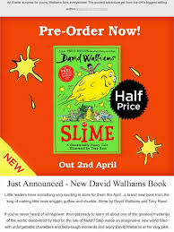 David walliams is the new york times bestselling author of demon dentist, the midnight gang, and grandpa's great escape. Whsmith Exciting Announcement New David Walliams Book Milled