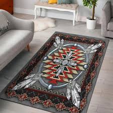 native american design area rug carpet