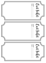 Exit Ticket Template Free By Bitsbybets Teachers Pay Teachers