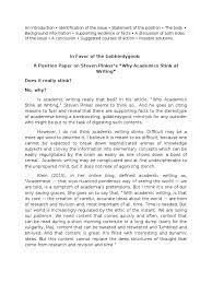 Elliot june 7, 2010 university of phoenix introduction today. Draft Position Paper Essays Sentence Linguistics