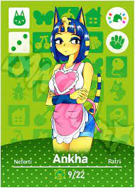 Maybe you would like to learn more about one of these? Animal Crossing Custom Amiibo Card Ankha By Banchorai On Deviantart