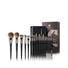 eigshow beauty black swan series professional makeup brush set