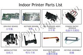 encad 750 printer parts indoor