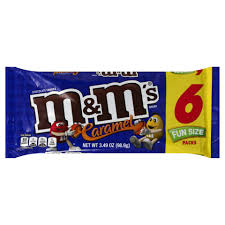 mms caramel chocolate fun size 1 ct shipt