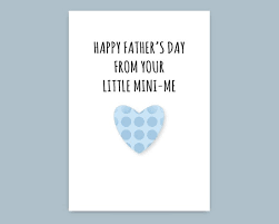 Happy Fathers Day Mini Cards gambar png