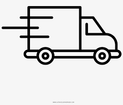 Here you will find all kind of cars and trucks original drawings to color online and print. Delivery Truck Coloring Page Free Shipping Icon Png Free Transparent Png Download Pngkey