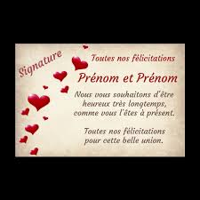 Exemples de félicitations mariage : Carte Felicitation Mariage Coeur Lettre Rouge Gratuit A Imprimer Carte 491
