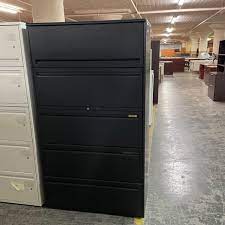 haworth 5 drawer lateral file office