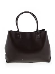 Details About Agnes B Women Brown Leather Tote One Size