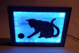 Ball 5x7 Stained Glass Light Box