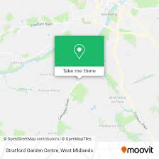 how to get to stratford garden centre