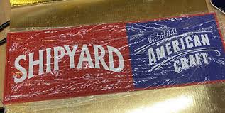 BRAND NEW 1 X Shipyard American Pale Ale Bar Runner NEW Design.Thick Rubber  Seal £21.99 - PicClick UK