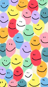 Discover (and save!) your own pins on pinterest Smiley Face Wallpaper Cute Patterns Wallpaper Art Collage Wall Iphone Background Wallpaper