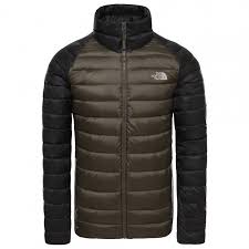 The North Face Trevail Jacket Down Jacket New Taupe Green Tnf Black S