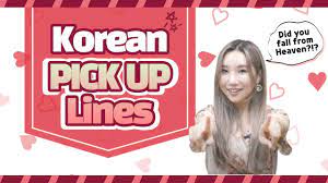 5 korean pick up lines you