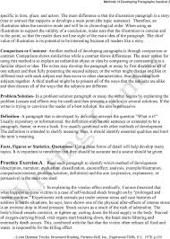 methods of developing paragraphs pdf 