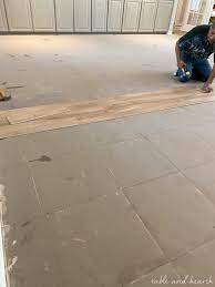 new vinyl plank flooring over tile