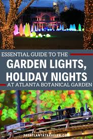 atlanta botanical garden lights