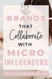 collaborate with small influencers