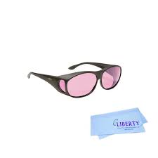 Eschenbach Fl 41 Meridian Rose Filter Glasses Photophobia Sunglasses Light Sensitivity Glasses For Migraine Relief With Microfiber Pouch Liberty Microfiber Cloth Walmart Com Walmart Com