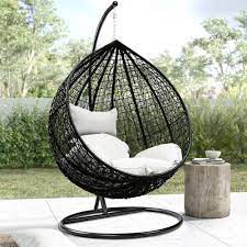 Hanging Egg Chair Rattan Patio Garden