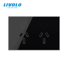 Livolo Au Type Touch Light Switch Glass