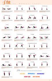 free printable workout charts exercises