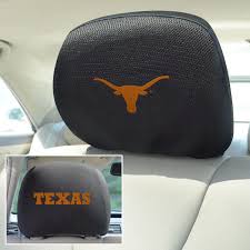 Texas Longhorns Head Rest Covers Buy