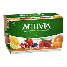 activia probiotic yogurt lactose free