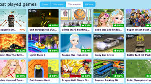child friendly gaming portal with