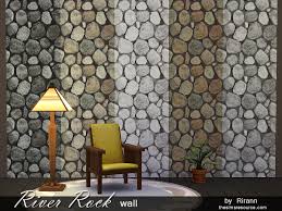 The Sims Resource River Rock Wall