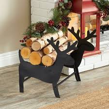 Novelty Reindeer Shaped Fireplace Log