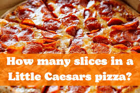 how many slices in a little caesars pizza