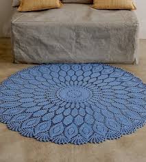 big crochet doily rug pattern crochet