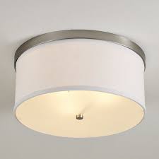 Springfield Linen Shade Ceiling Light
