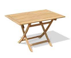 Palma Teak Folding Garden Table 1 2m
