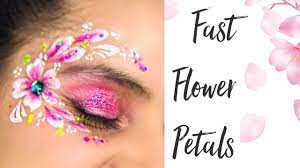 double dip flower petals face paint