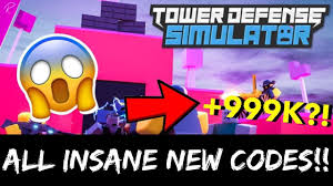 By using tower defense simulator codes, the items you will get to play the game will increase your enthusiasm for the game. Roblox Tower Defence Simulator Codes