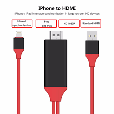 Review cáp hdmi cho iphone ipad ipod cổng lighting kết nối tivi dành cho ios  11 trở xuống
