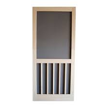 New Wood Screen Door Prevent Sagging