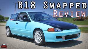 b18 swapped eg honda civic hatch review