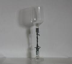wine glass wire glass wire stemmed