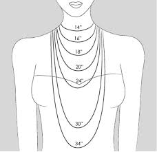 Necklace Length Chart Epclevittown Org